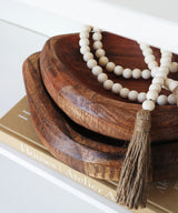 Ciotola grande in legno a mandorla