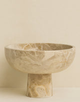 Bowl in marmo  travertino