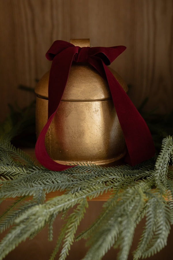 Portacandela Campanaccio oro