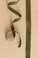 2 Nastri in doppio velluto verde muschio