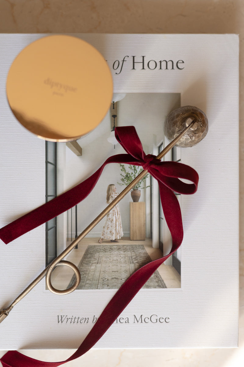 Spegnicandela oro brunito